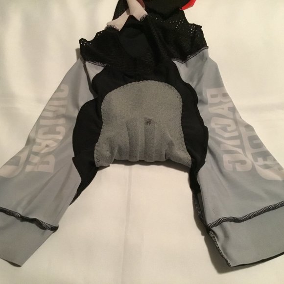 Racing Apparel Woman s Road Racing Bicycle Bibs W/Pad Black Size S GUC - Picture 8 of 11